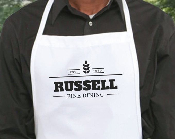 Custom apron, Personalized Apron, Womens Apron, Mens Apron, Apron Men, Chef Apron, Apron woman, foodie gift, kitchen apron, boyfriend gift