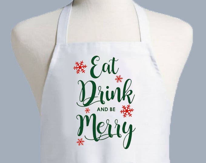 Christmas Apron, Holiday Apron, Christmas Gift, Christmas Cooking, Womens Apron, Mens Apron, Apron Men, Apron woman, Hostess Gift, Cooking