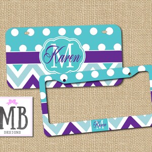 Custom License Plate, License plate, Personalized License, Monogram License Plate, car gift, license holder, Vanity License Plate,