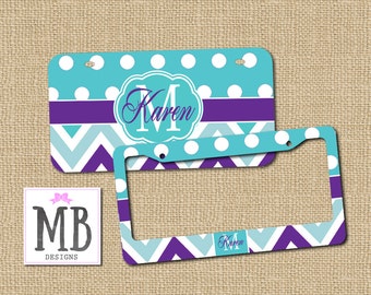 Custom License Plate, License plate, Personalized License, Monogram License Plate, car gift, license holder, Vanity License Plate,