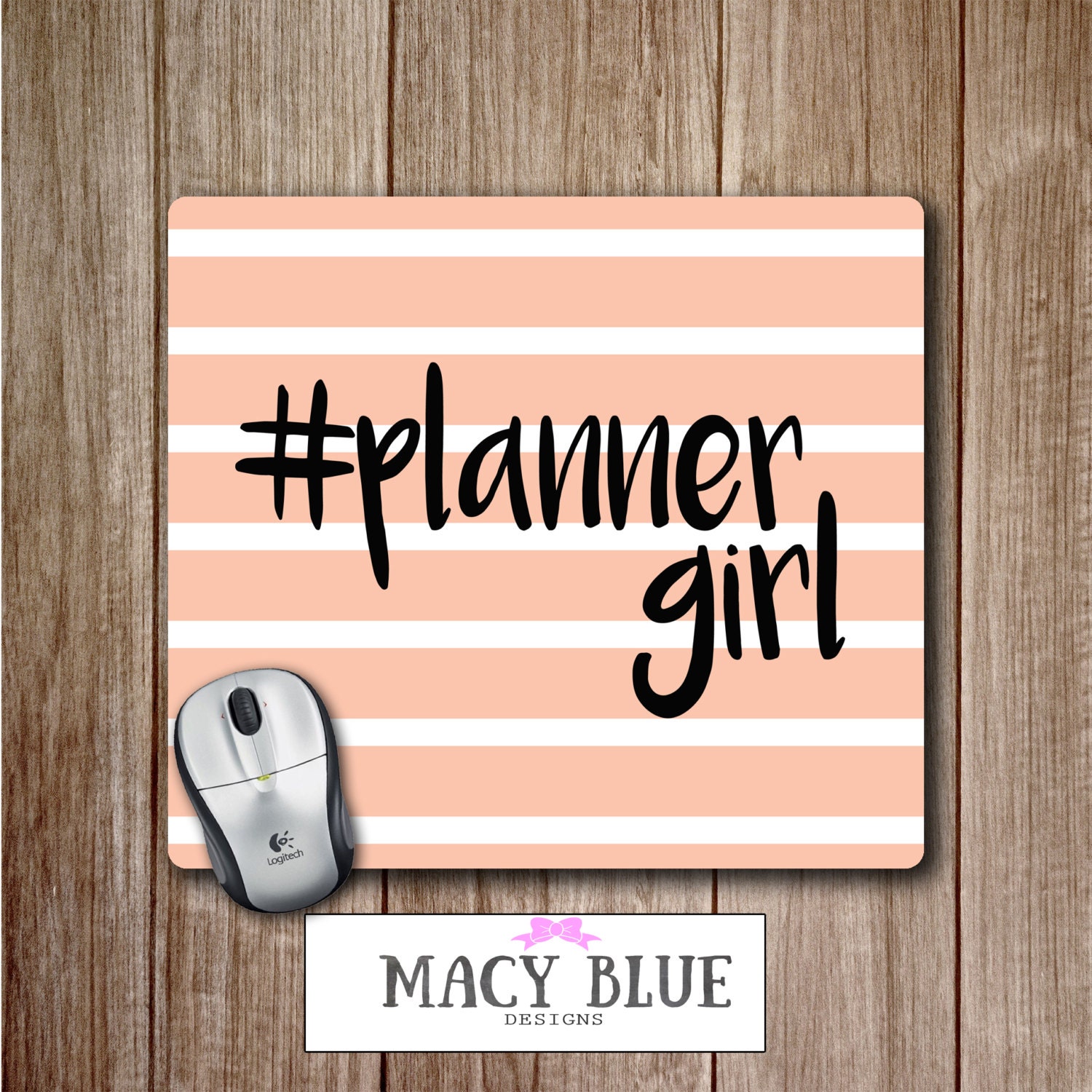 Planner Girl Mousepad Happy Planner Mouse Pad Cute Desk