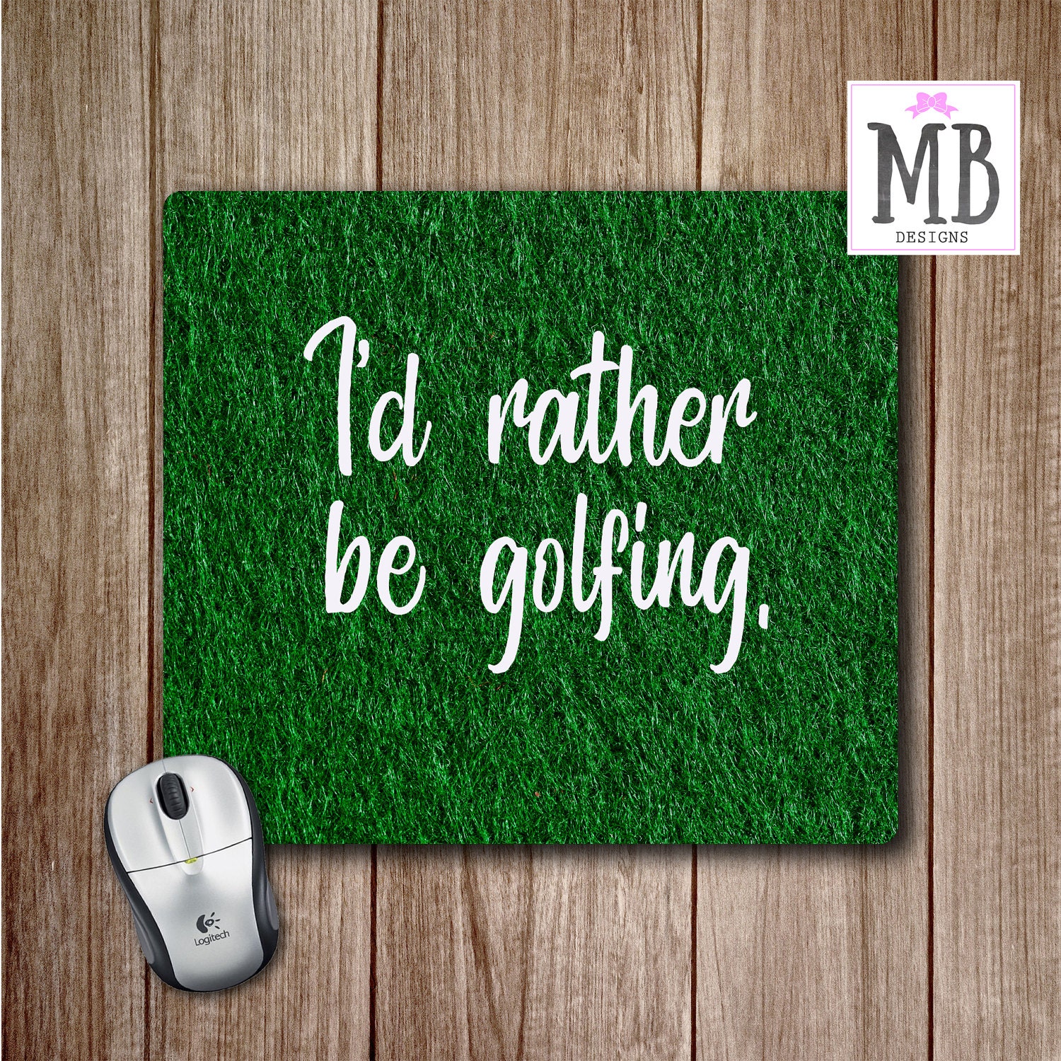 Golf Mouse Pad Mouse Pad For Dad Gift For Golfer Office