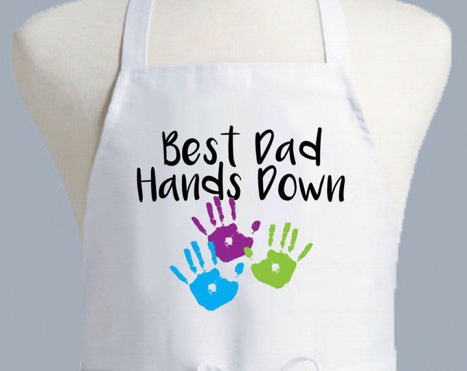Gift for Dad, Personalized Apron, Father's Day Apron, Mens Apron, DIY apron, kitchen apron, father gift, Apron for him, custom daddy gift