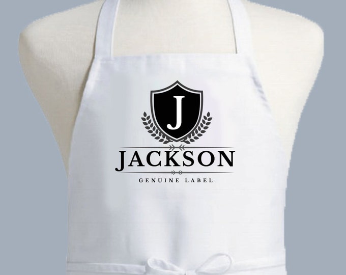 Mens Apron, Gifts for Him, Custom Apron, Personalized Apron, Boyfriend Gift,