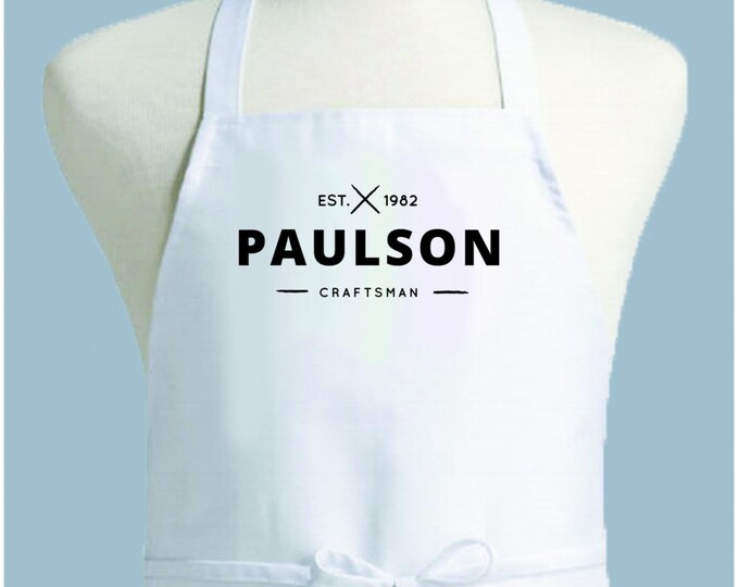 Custom Apron, Personalized Apron, Womens Apron, Mens Apron, Apron Men, Chef Apron, Apron woman, kitchen apron, monogrammed apron, apron