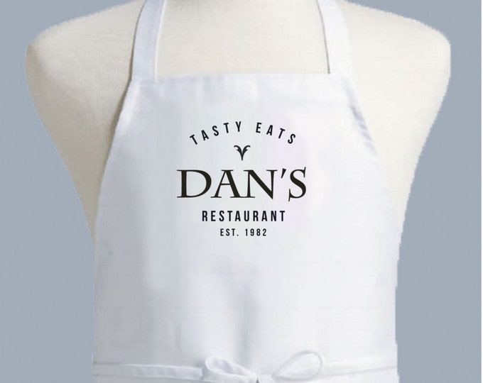 Custom Apron, Personalized Apron, Womens Apron, Mens Apron, Apron Men, Chef Apron, Apron woman, kitchen apron, monogrammed apron, apron
