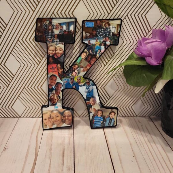 Letter Photo Collage - Etsy