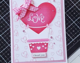 Handmade Love/Valentine/Anniversary/Just Because Greeting Card