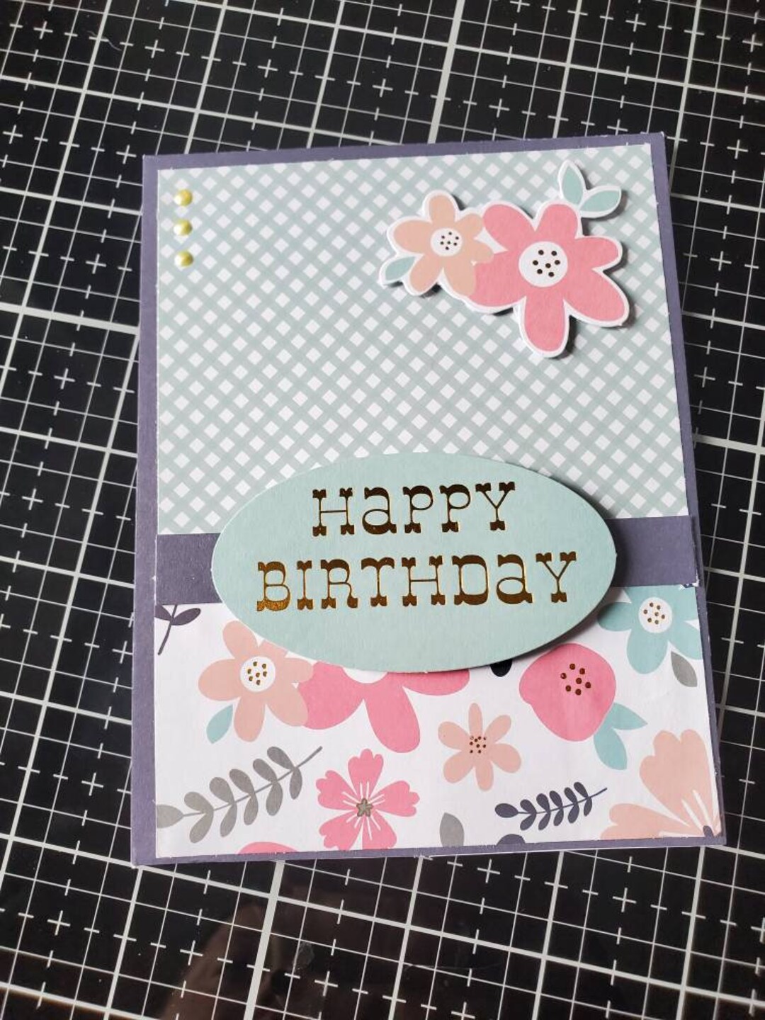 Handmade Happy Birthday Greeting Card - Etsy