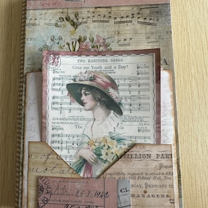 Beautiful Handmade Memory Journal