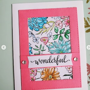 Handmade All Occasion Greeting Card
