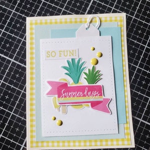 Handmade Summer Fun Greeting Card
