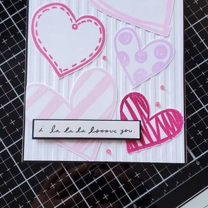 Handmade Love You Greeting Card