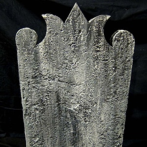 Standard Blank Halloween Eroded Tombstone