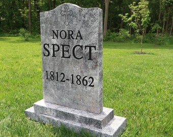 NORA SPECT Silly Clever Halloween Tombstone Yard Prop