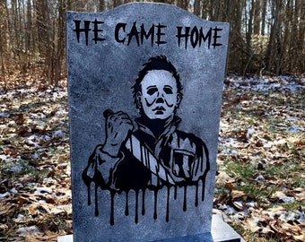 Lapide del personaggio di Halloween Michael Myers