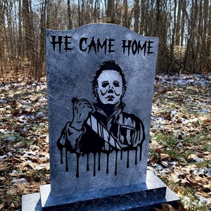 Lapide del personaggio di Halloween di Michael Myers