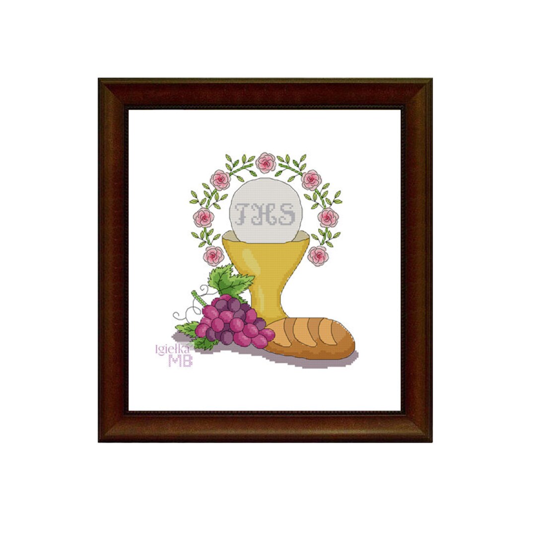 Holy Communion (1384) First Communion , Religion, Christian Cross ...