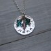 Nana Necklace Sterling Silver Nana Jewelry Birthstone Necklace Hand Stamped Personalized Jewelry Mimi Necklace Grandmothers Necklace