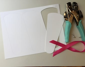 Wedding Program Fans, Petal Fan Programs, Fan Programs - DIY Petal Fan Kit