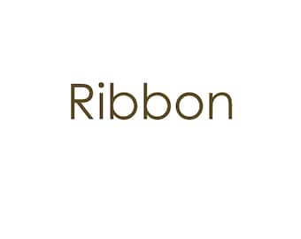 Ribbon Option