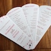 see more listings in the Wedding Program Fans section