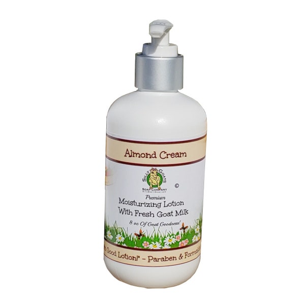 Goat Milk Almond Lotion Etsy
