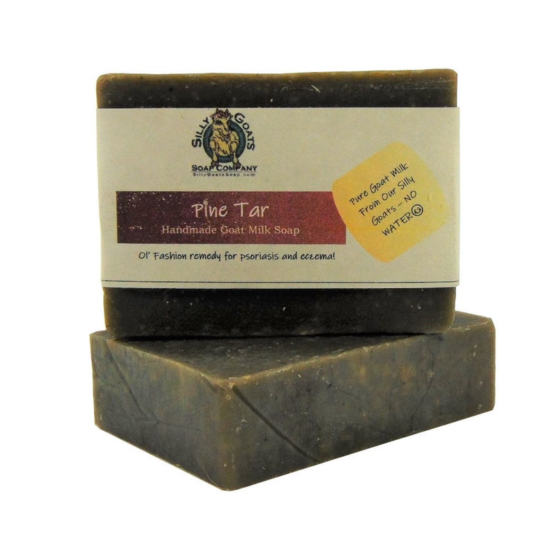 Pine Tar Goat Milk Soap Tar Soap Pine Tar Black Tar Soap Etsy