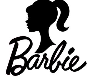 white barbie logo