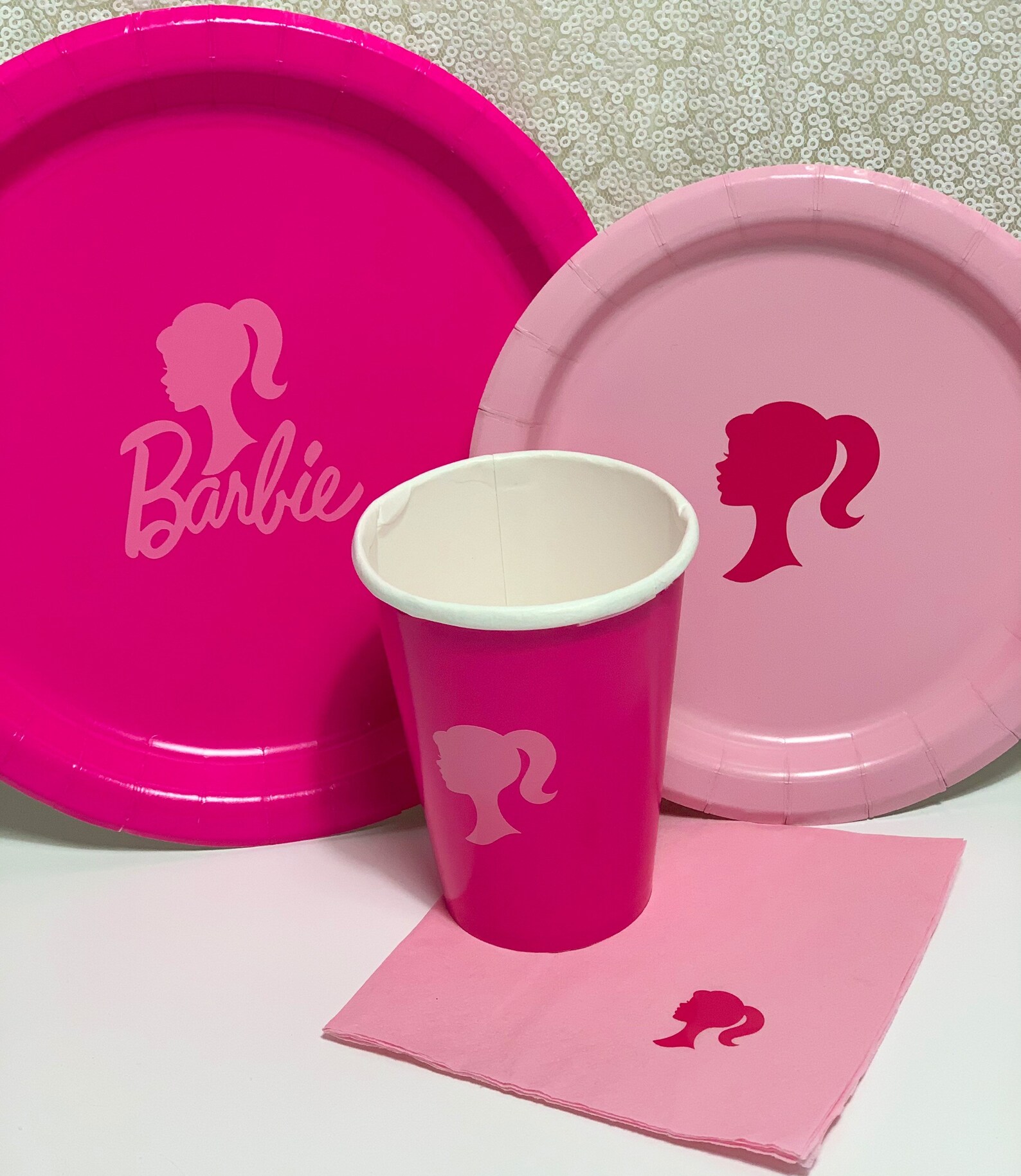 Barbie Cake Plates or Lunch Plates or Napkins or Cups Etsy