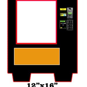 Vending Machine Easter Basket Template and Coin Slot Editable in Vending Machine Easter Basket Template and Coin Slot Editable in