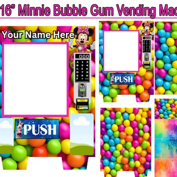Easter Basket Vending Machine Template Etsy Easter Basket Vending Machine Template Etsy