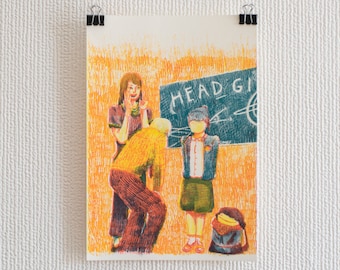 Head Girl - Estampado Riso de 3 colores