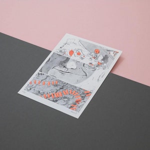 Management Issues - 2 Colour Riso Print
