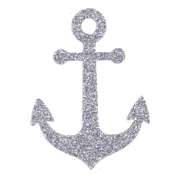 ANCHOR Iron On Design for Nautical Clothes, Nautical Theme Party and Favors, Ocean or Beach Accessories and Home Decor