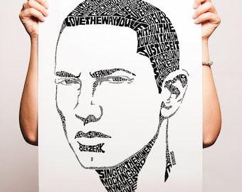 Eminem Type Print