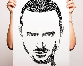 Jesse Pinkman Type Print