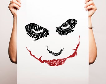 Joker Type Print