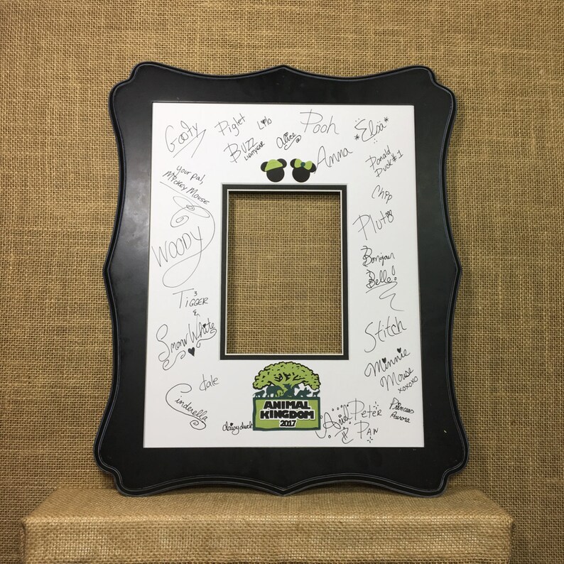 Disney Inspired Animal Kingdom Autograph Book Idea Signature Image 0