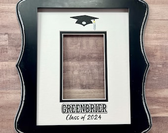 Greenbrier High School Class of 2024 Graduation photo signature Matte  8x10 fits 4x6  photo, Go Wolfpack