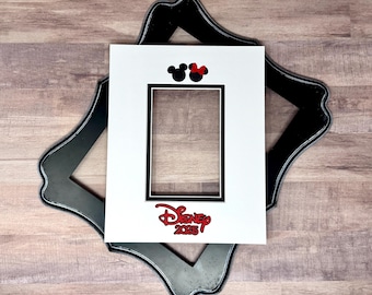 DISNEY AUTOGRAPH 8x10 Mat Book Idea / Matte is 8"x10" and fits a 4"x6" photo Signature mat Memory Keepsake fast & free shipping included