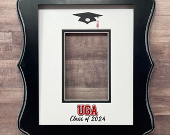 UGA Georgia Class of 2024 Graduation photo signature Matte  8x10 fits 4x6  photo, University of Georgia