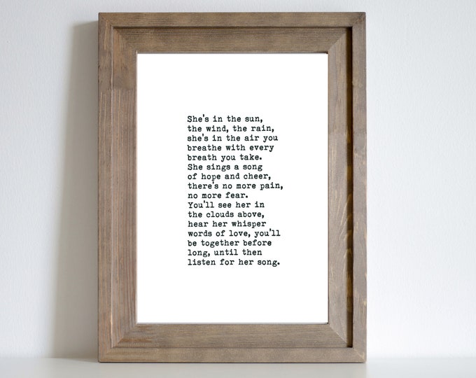 Hand Typed Poems & Poetry Prints by Christy by ChristyAnnMartine
