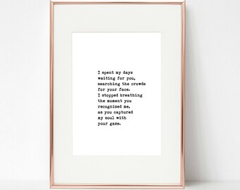 Soulmates Poem Etsy