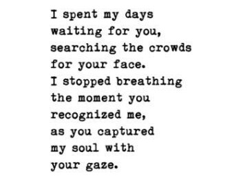 My soulmate for poem searching You Are
