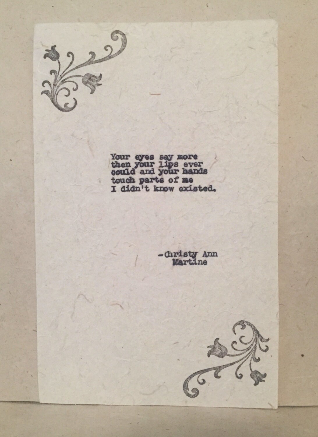 Anniversary Gift For Boyfriend Or Husband Romantic Love Quote Typed On Handmade Paper Quotes Anniversary Gift For Boyfriend Or Husband Romantic Love Quote Typed On Handmade Paper Quotes