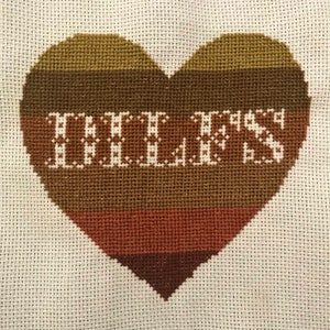 DILFS Cross Stitch (Finished Piece)