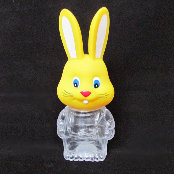 Vintage Anthropomorphic Plastic Hilco Easter Bunny Candy Container Bank