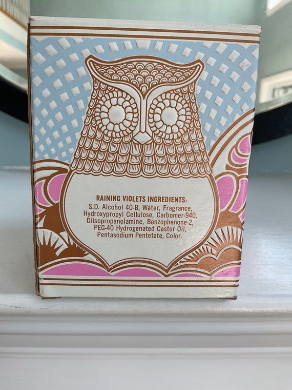 Vintage Avon Collectible Cologne / Owl Fancy/ Wit… - image 7
