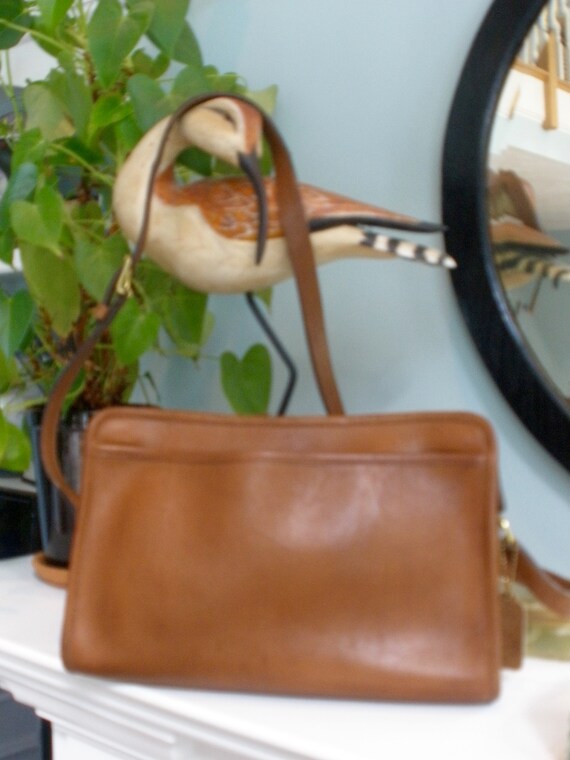 coach vintage leather bags